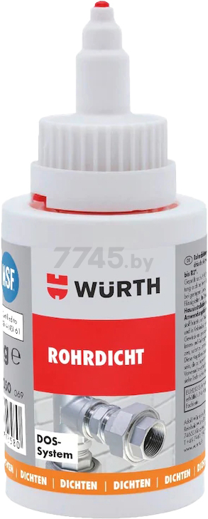 Герметик WURTH Rohrdicht 50 г (0893577050)