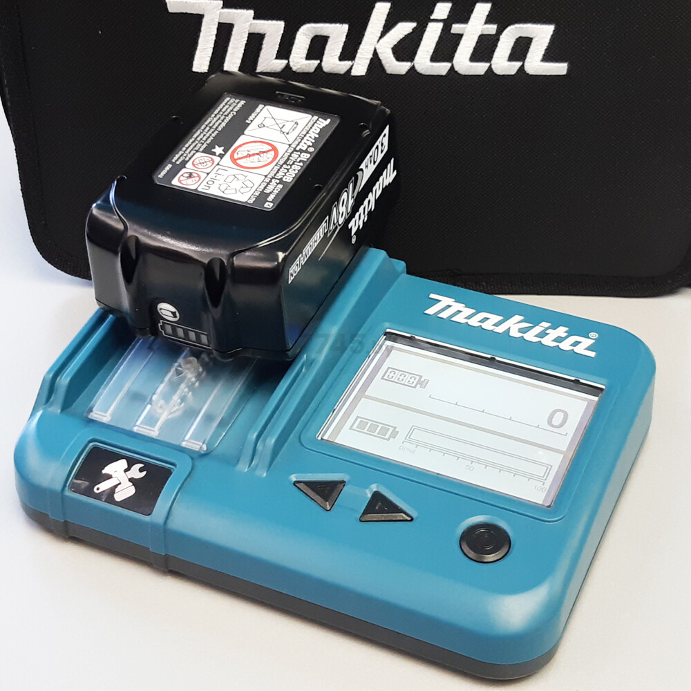 Тестер для аккумуляторов MAKITA BTC04 (198038-8) - Фото 8