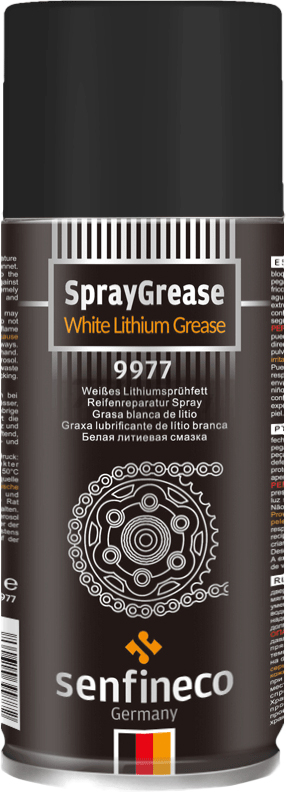 Смазка литиевая SENFINECO SprayGrease White Lithium Grease 450 мл (9977)