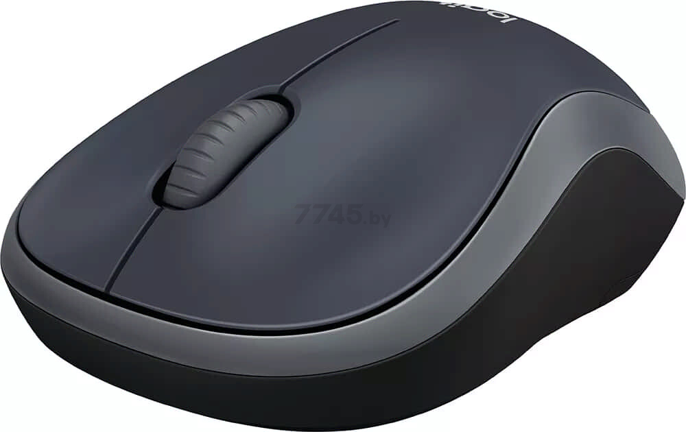 Мышь беспроводная LOGITECH M185 Swift Gray (910-002238) - Фото 2