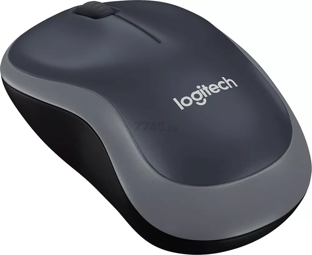 Мышь беспроводная LOGITECH M185 Swift Gray (910-002238) - Фото 3