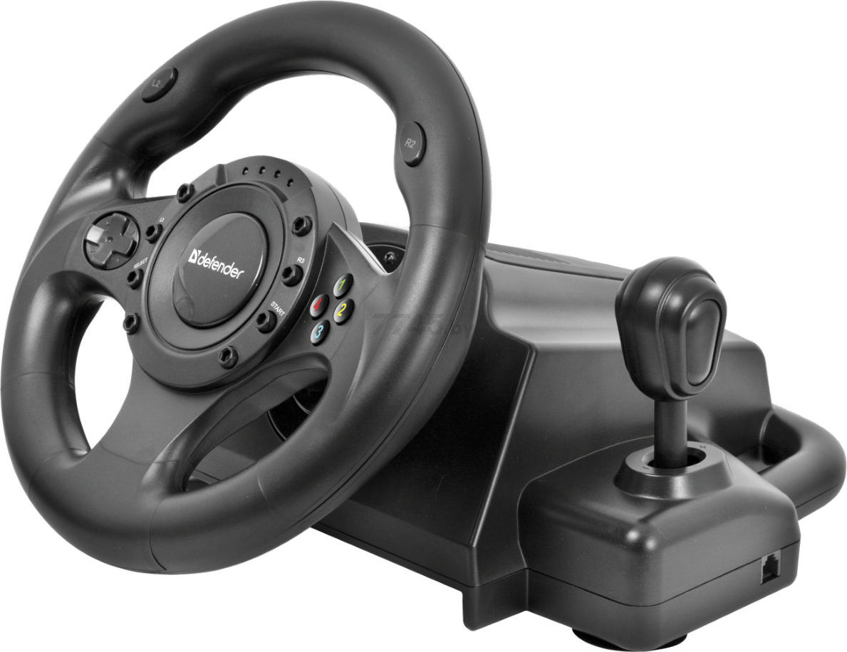 Игровой руль DEFENDER Forsage Drift GT (64370) - Фото 3