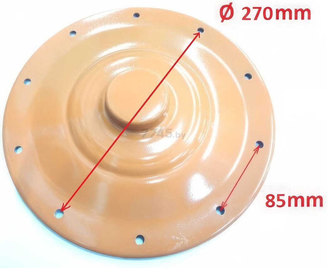 Фланец верхний 270x85mm для бетономешалки ECO CM-172 (CM172-49)