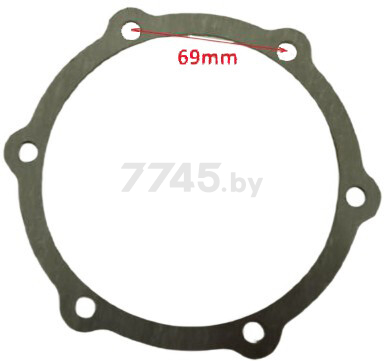 Прокладка крышки бокового редуктора для культиватора/мотоблока ASILAK SL-84L (SL-84L-2073)