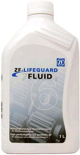 Масло трансмиссионное синтетическое ZF Lifeguard Fluid 6 1 л (S671.090.255)