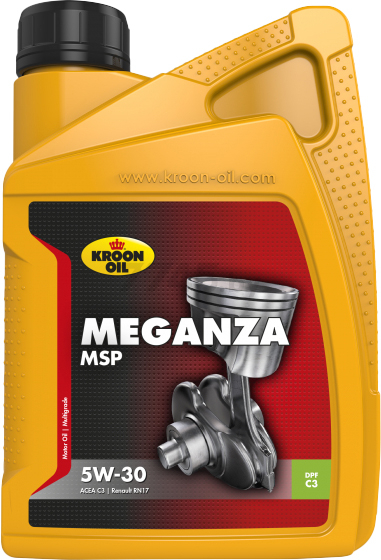 Моторное масло 5W30 синтетическое KROON-OIL Meganza MSP 1 л (36616)
