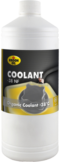 Антифриз G12+ желтый KROON-OIL Coolant -38 Organic NF 1 л (04212)