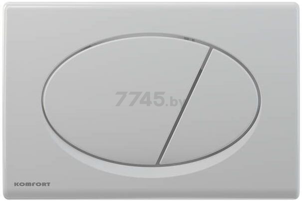 Кнопка смыва Komfort белая C70