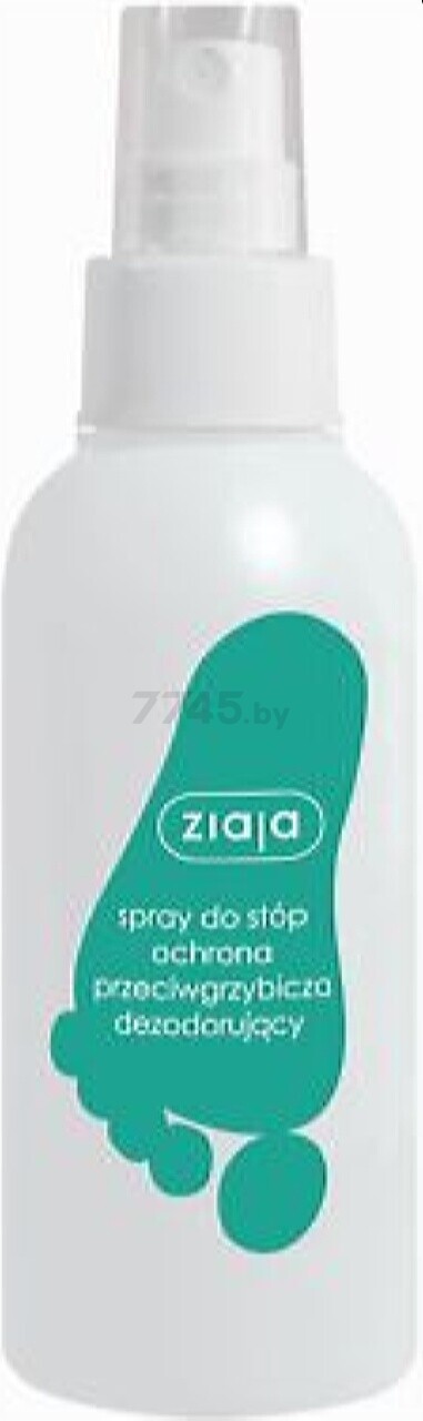 Дезодорант для ног ZIAJA Spray Do Stop Ochrona Przeciwgrzybicza Dezodorujacy 100 мл (z00827)