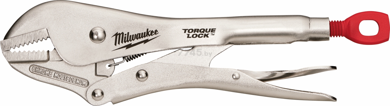 Зажим с фиксатором MILWAUKEE Torque Lock 250 мм прямые губки (4932471726)
