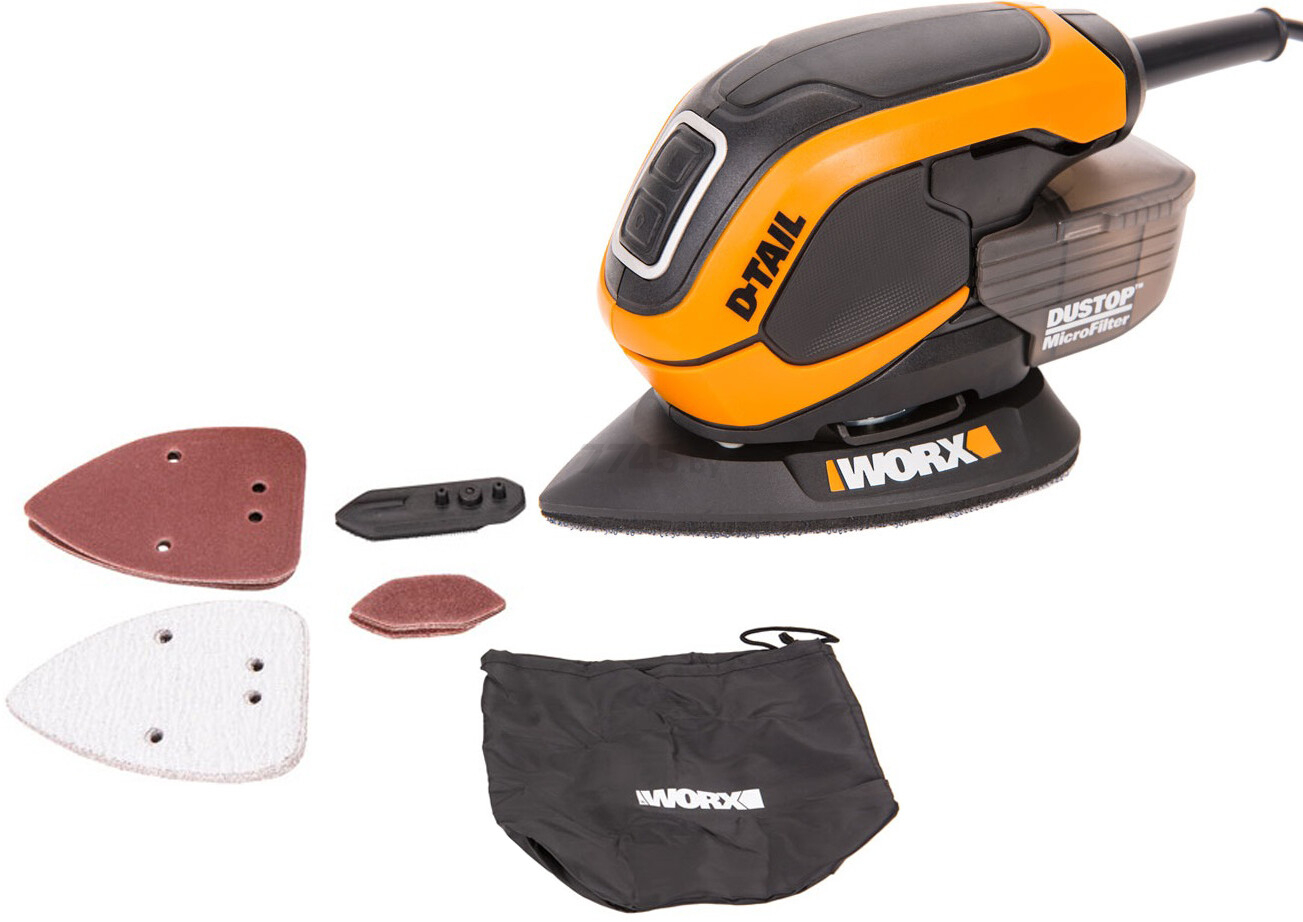 Шлифмашина плоская (виброшлифмашина) WORX WX648