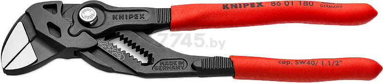 Клещи переставные 180 мм KNIPEX (8601180)