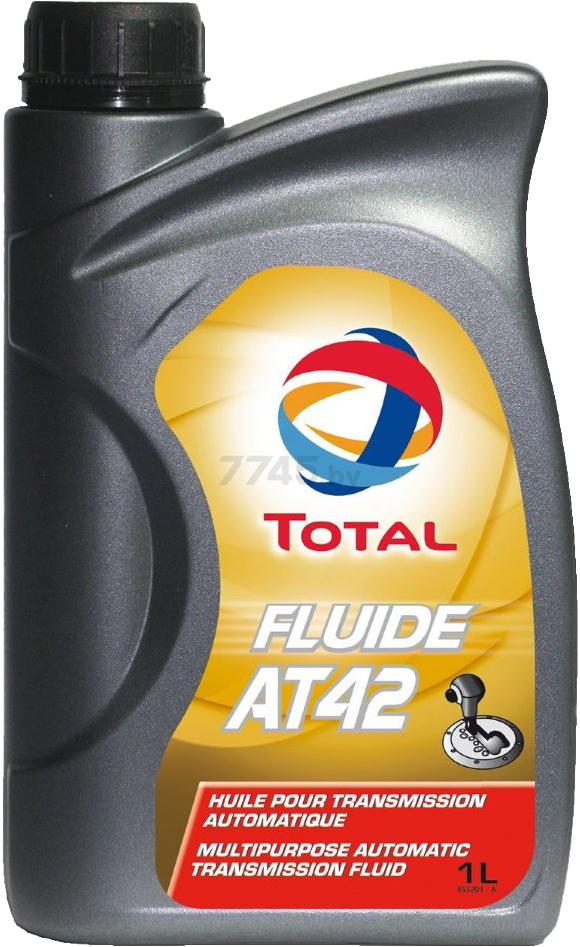 Масло трансмиссионное TOTAL Fluide AT 42 1 л (213754)