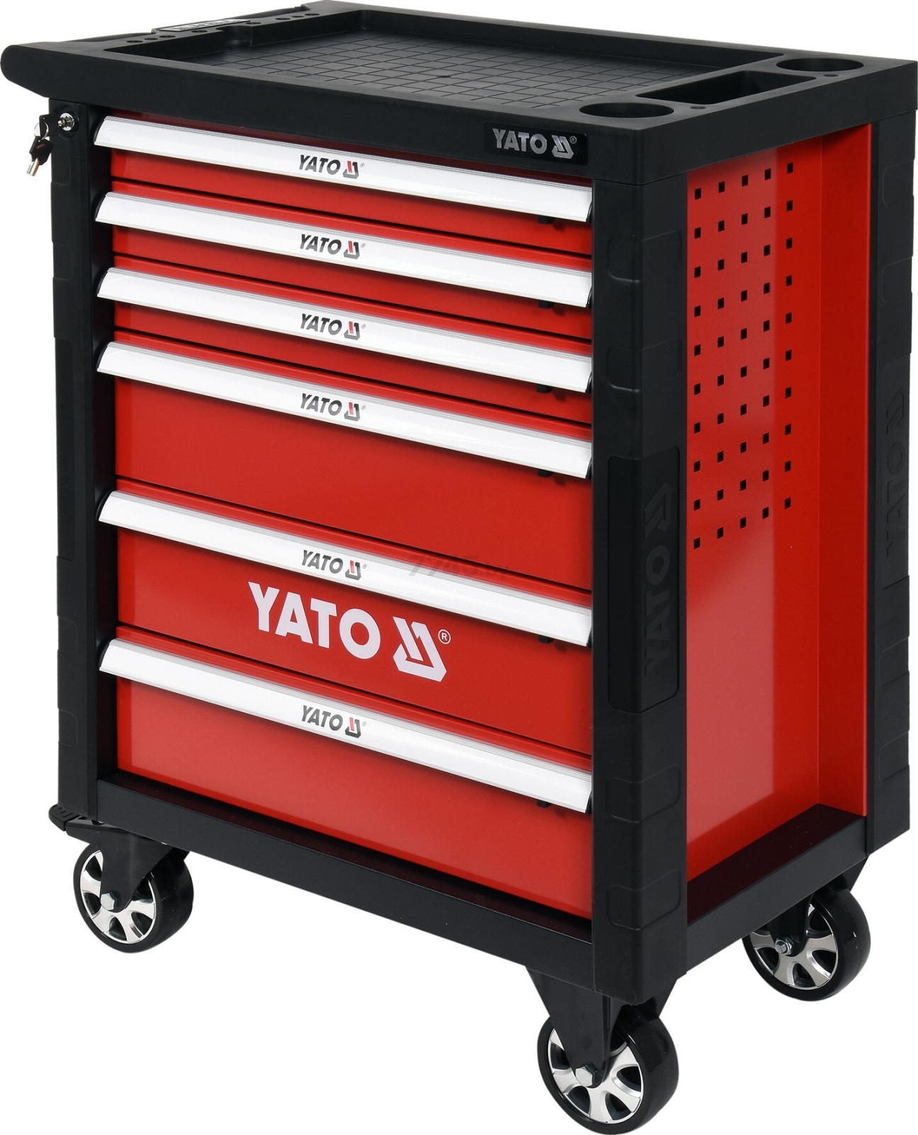 Тележка инструментальная YATO с инструментом 177 предметов (YT-55300) - Фото 2