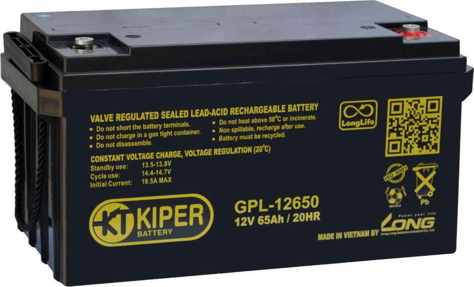 Аккумулятор для ИБП KIPER GPL-12650