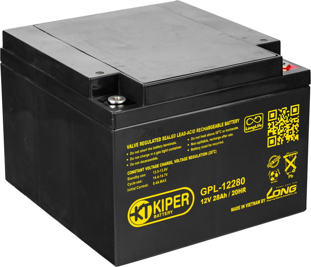 Аккумулятор для ИБП KIPER GPL-12280