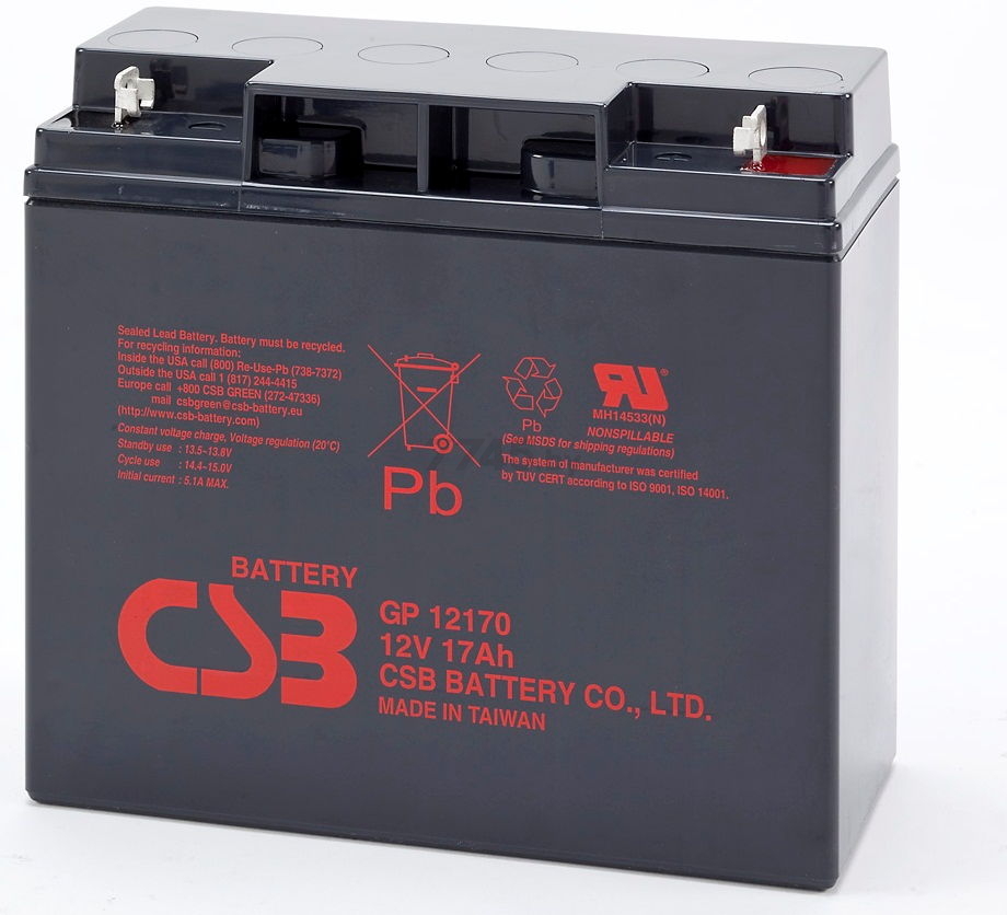 Аккумулятор для ИБП CSB GP 12170 - Фото 2