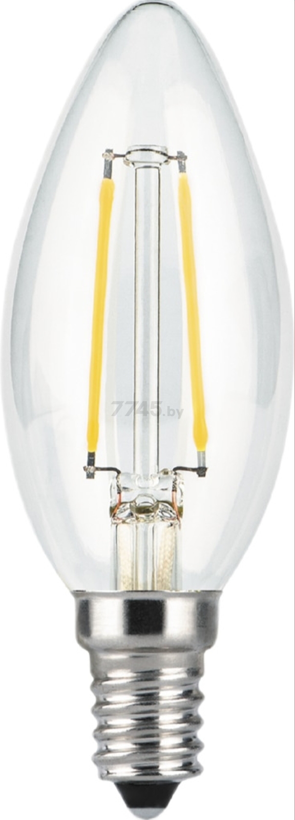 Лампа светодиодная филаментная диммируемая E14 GAUSS 5 Вт 4100K (103801205-D) - Фото 2