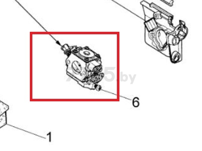 Карбюратор для бензопилы OLEO-MAC GS35, C, 350, C (50240045R)