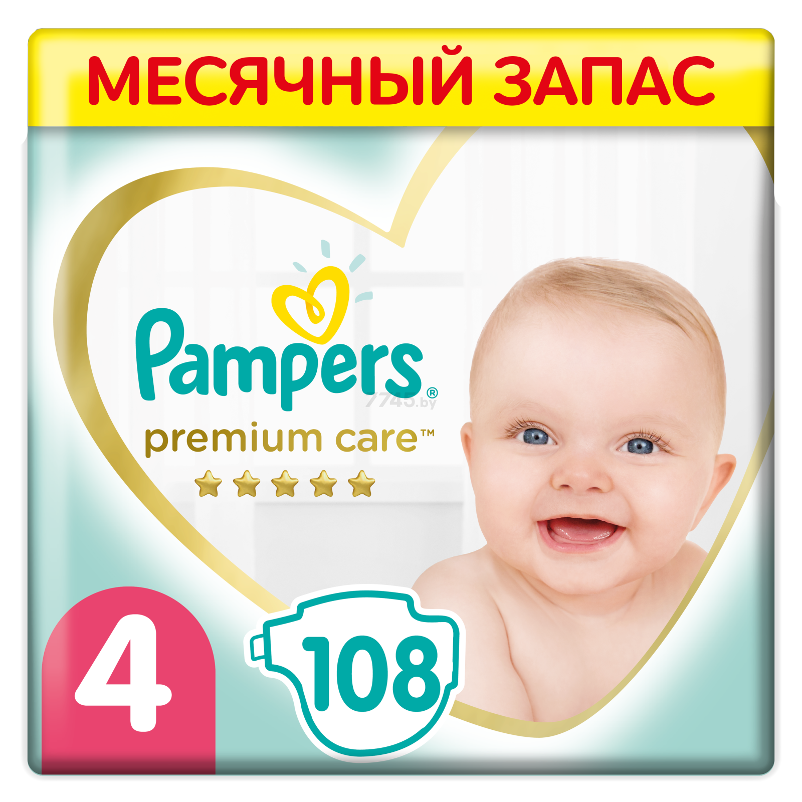 Подгузники PAMPERS Premium Care 4 Maxi 9-14 кг 108 штук (8001841648835)