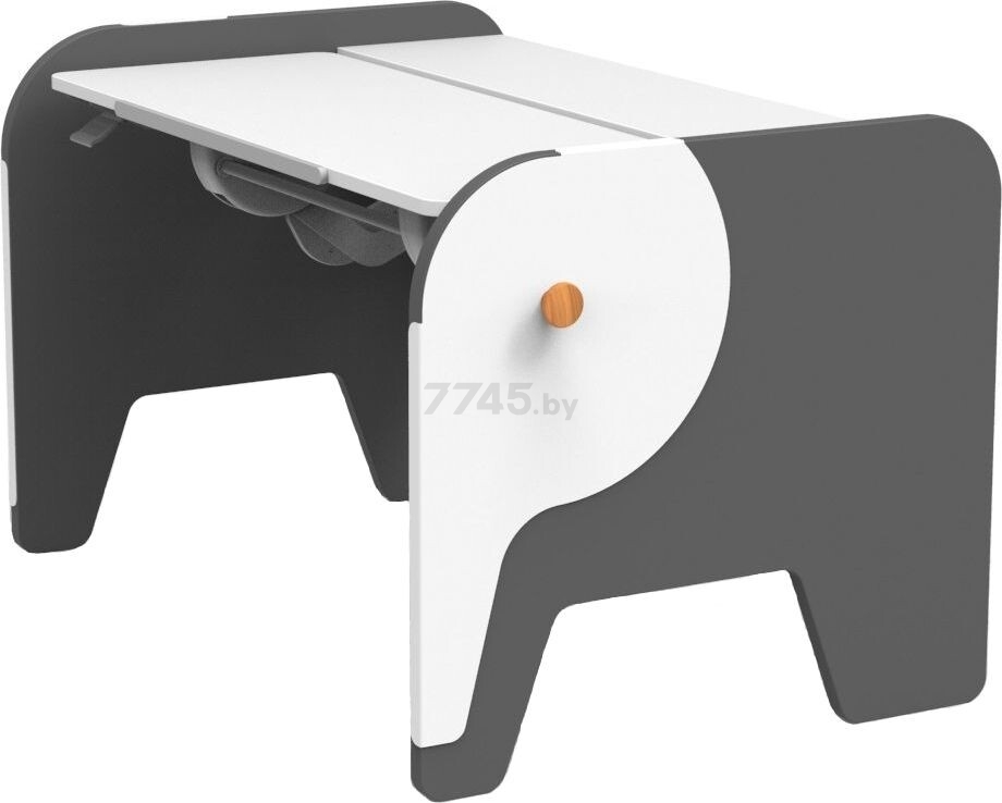 Парта растущая COMF-PRO Elephant Desk белый-серый (1770017) - Фото 2