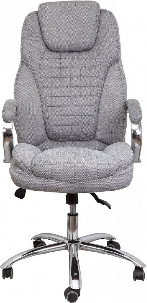 Кресло компьютерное AKSHOME Paradis ткань серый (57122) - Фото 2