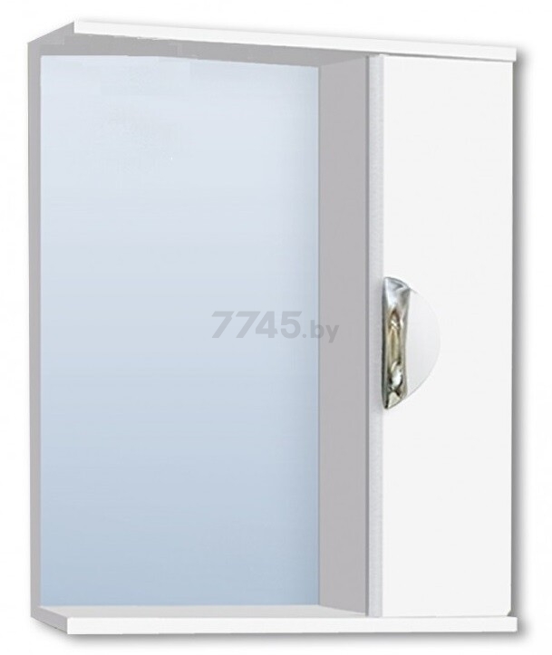 Шкаф с зеркалом для ванной VAKO Ника 700 (13240)