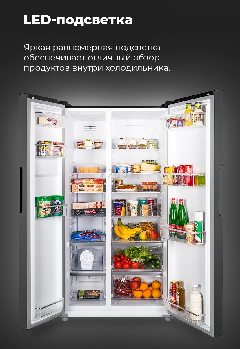 Холодильник MAUNFELD MFF177NFSB (КА-00012699) - Фото 30