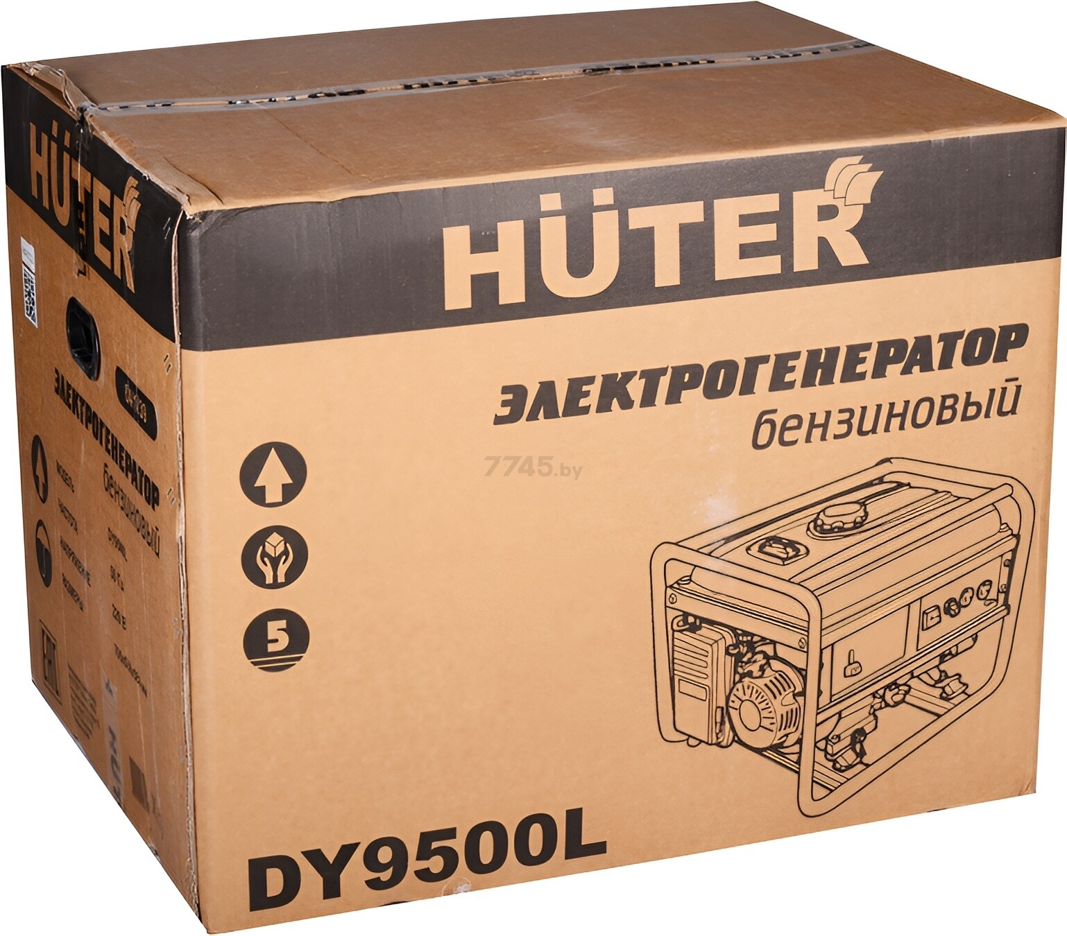 Генератор бензиновый HUTER DY9500L (64/1/39) - Фото 9