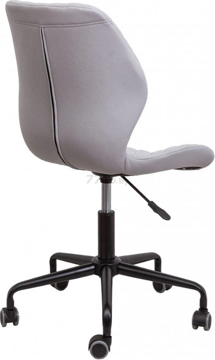 Кресло компьютерное AKSHOME Delfin ткань светло-серый (69737) - Фото 4