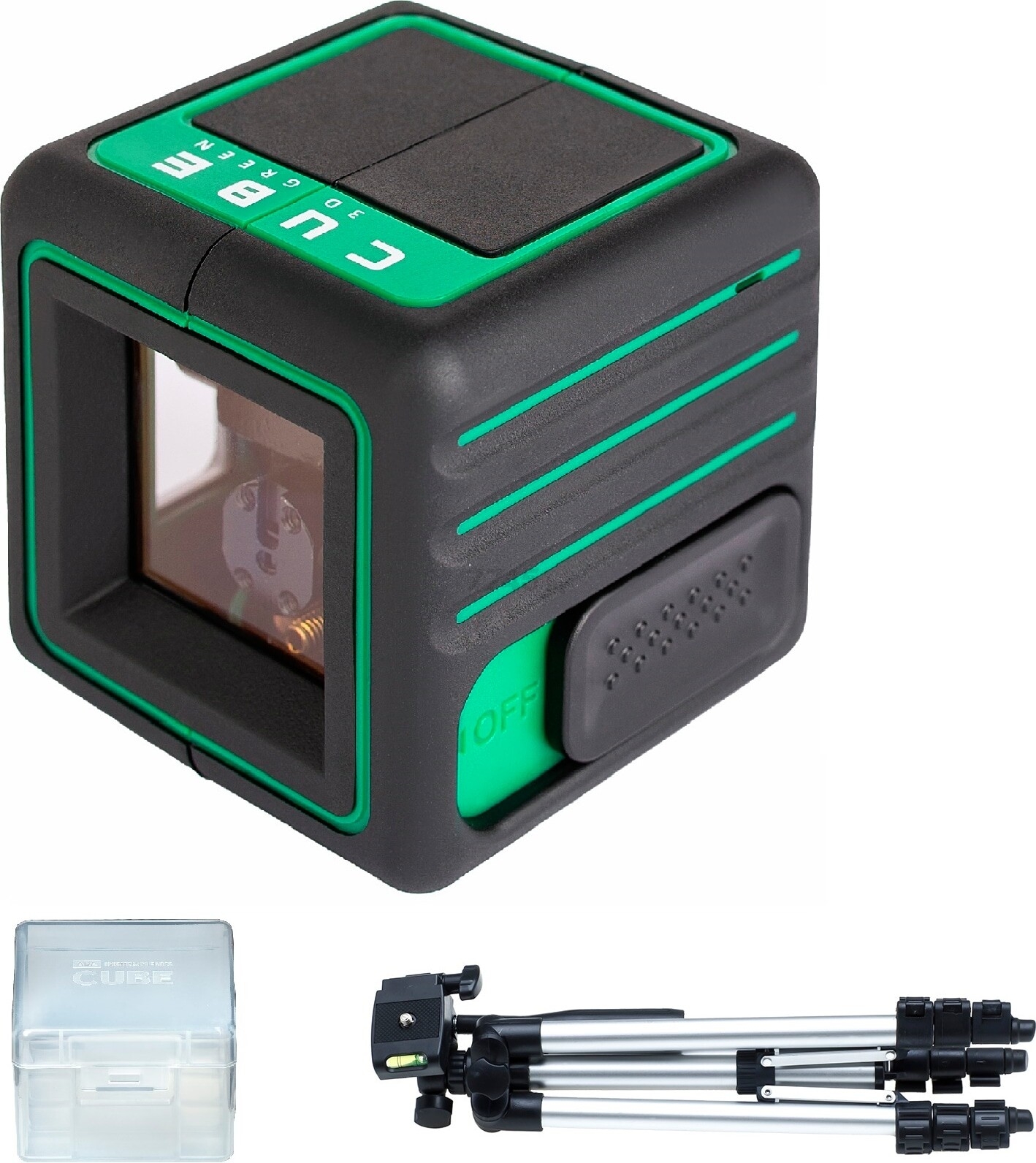 Уровень лазерный ADA INSTRUMENTS CUBE 3D GREEN Professional Edition (A00545)