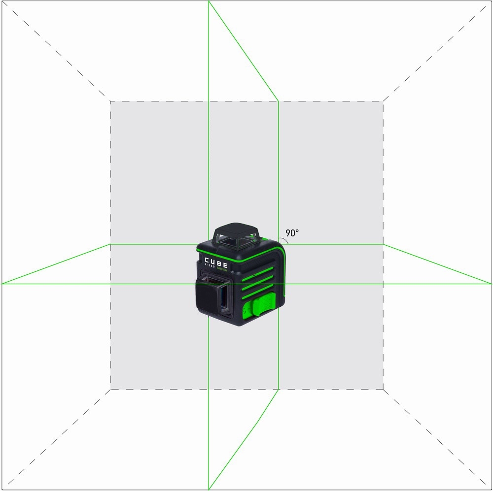 Уровень лазерный ADA INSTRUMENTS Cube 2-360 Green Ultimate Edition (А00471) - Фото 6