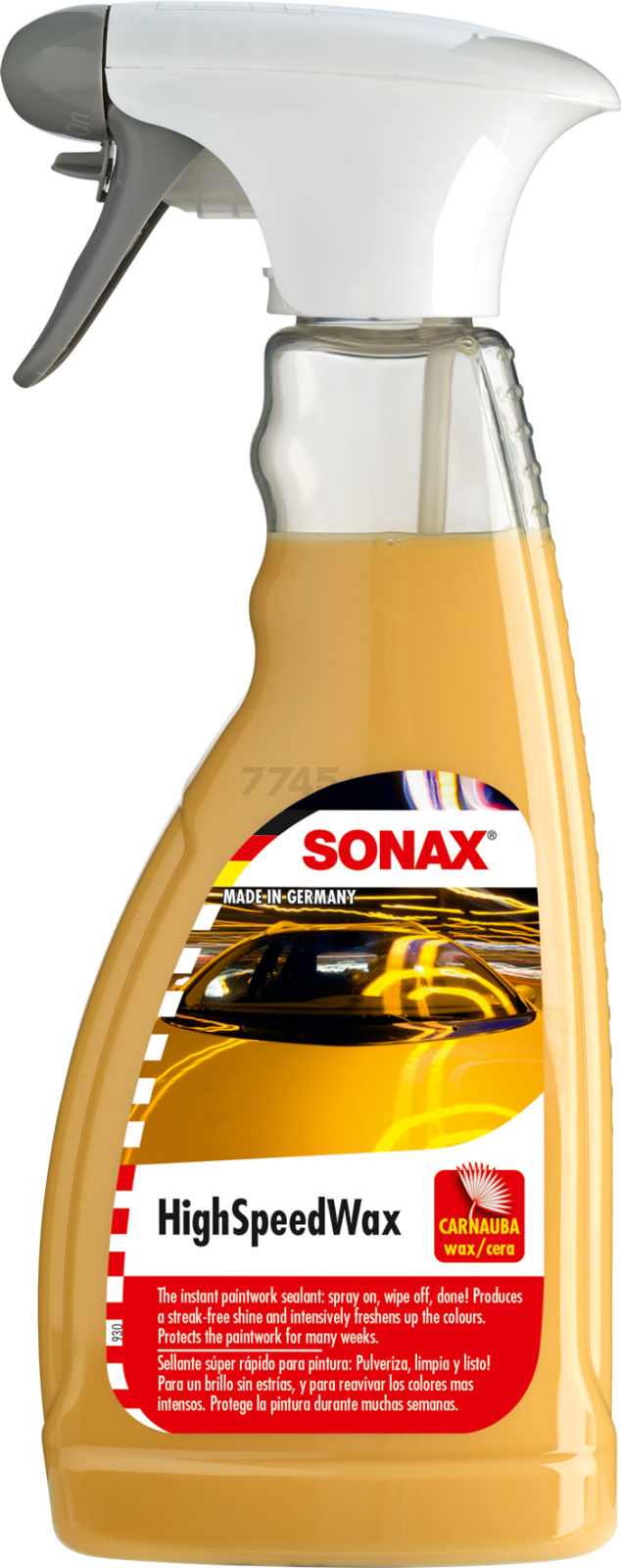 Воск для автомобиля SONAX High Speed Wax 500 мл (288200)