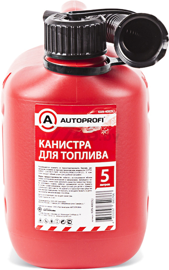 Канистра пластмассовая 5 л AUTOPROFI KAN-400 (KAN-400 (5L)) - Фото 2