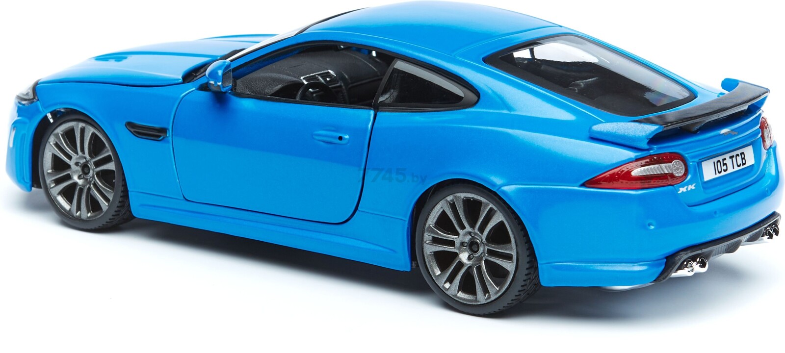 Масштабная модель автомобиля BBURAGO Ягуар XKR-S 1:24 Blue (18-21063) - Фото 3