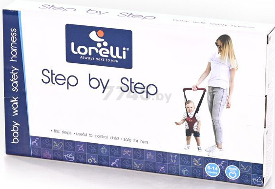 Ходунки текстильные LORELLI Step by Step Dark Grey (10010140004) - Фото 2