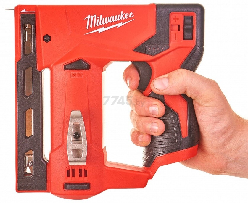 Пистолет скобозабивной аккумуляторный MILWAUKEE M12 BST-0 (4933459634) - Фото 3