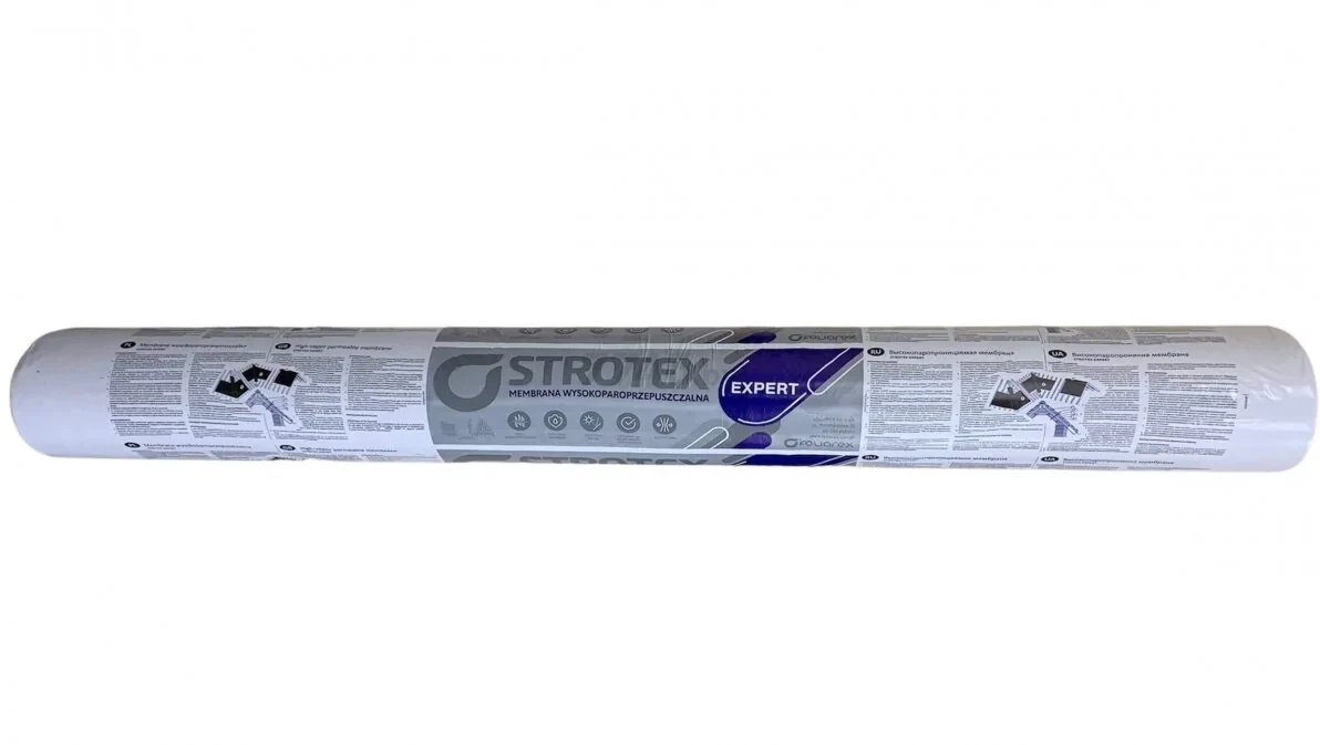 Мембрана супердиффузионная STROTEX Expert 1,5х50 м 75 м² - Фото 2