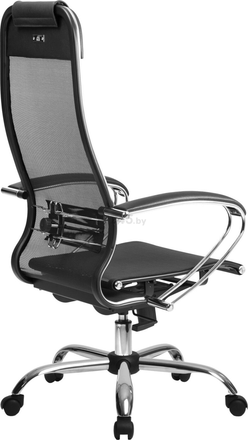 Кресло компьютерное METTA SU-1 Комплект 4 CH черный - Фото 3
