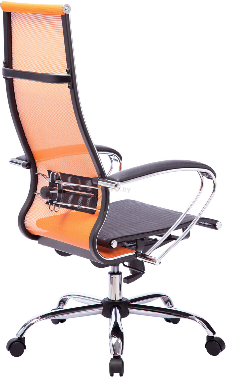 Кресло компьютерное METTA SK-1 Комплект 7 CH оранжевый - Фото 3