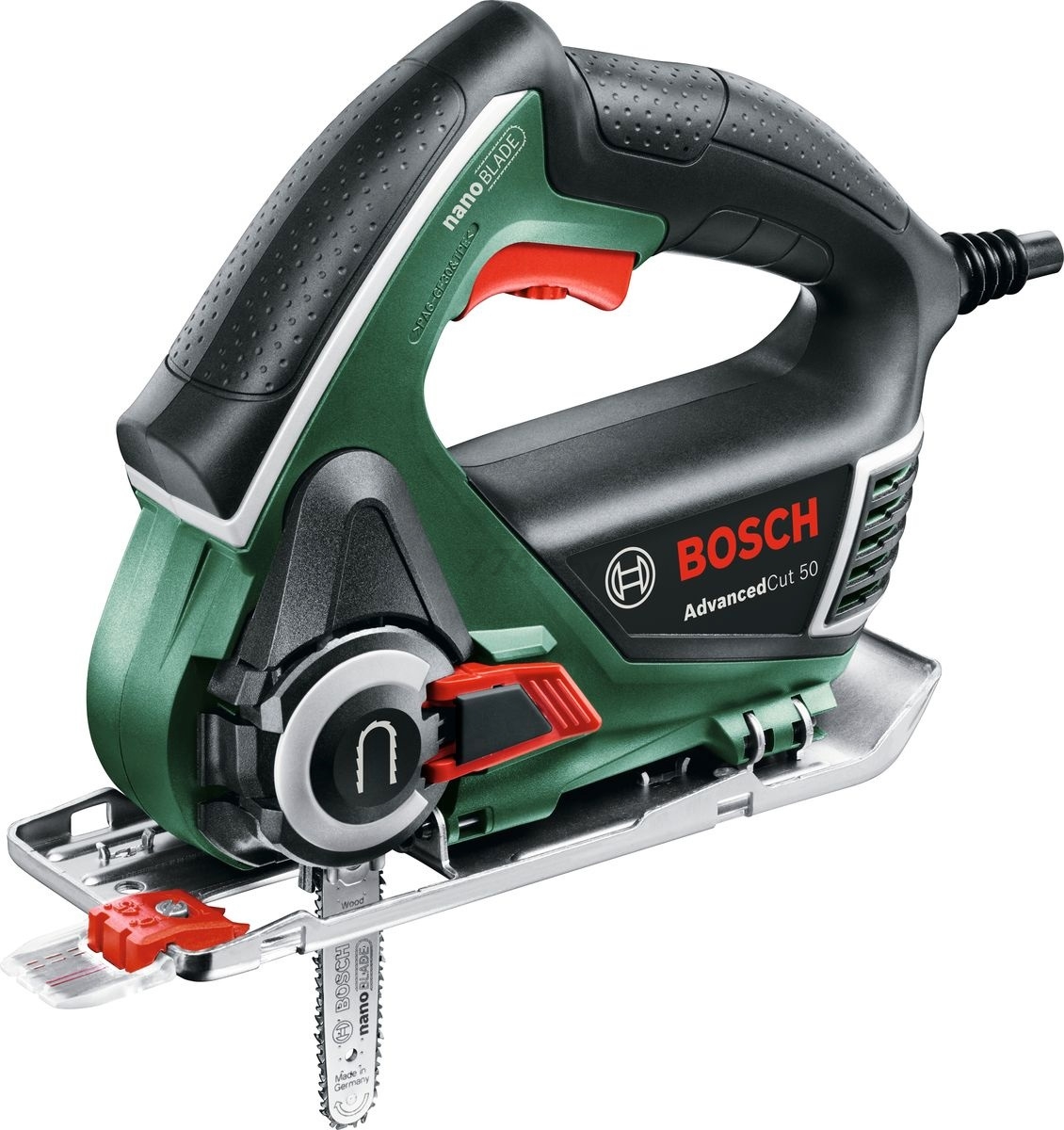 Электролобзик BOSCH AdvancedCut 50 NanoBlade (06033C8120) - Фото 3