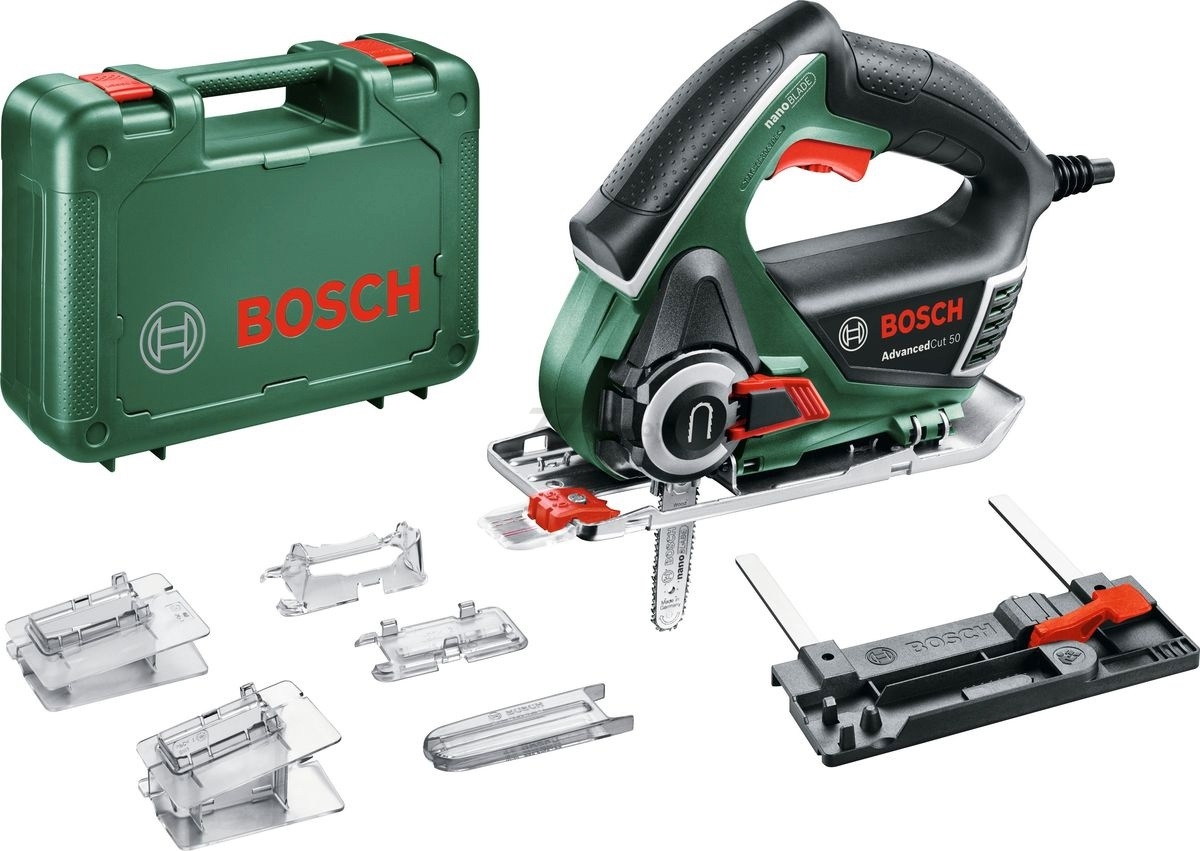 Электролобзик BOSCH AdvancedCut 50 NanoBlade (06033C8120)