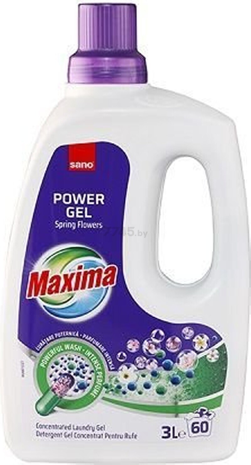 Гель для стирки SANO Maxima С ароматом весенних цветов 3 л (2992164)
