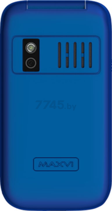 Мобильный телефон MAXVI E5 Blue - Фото 3