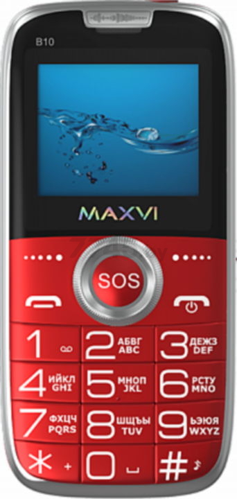 Мобильный телефон MAXVI B10 Red