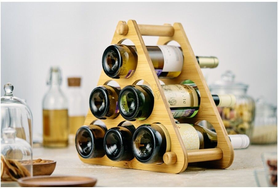 Подставка для бутылок WALMER Wine Time 36х17х31 см (W06361731) - Фото 6