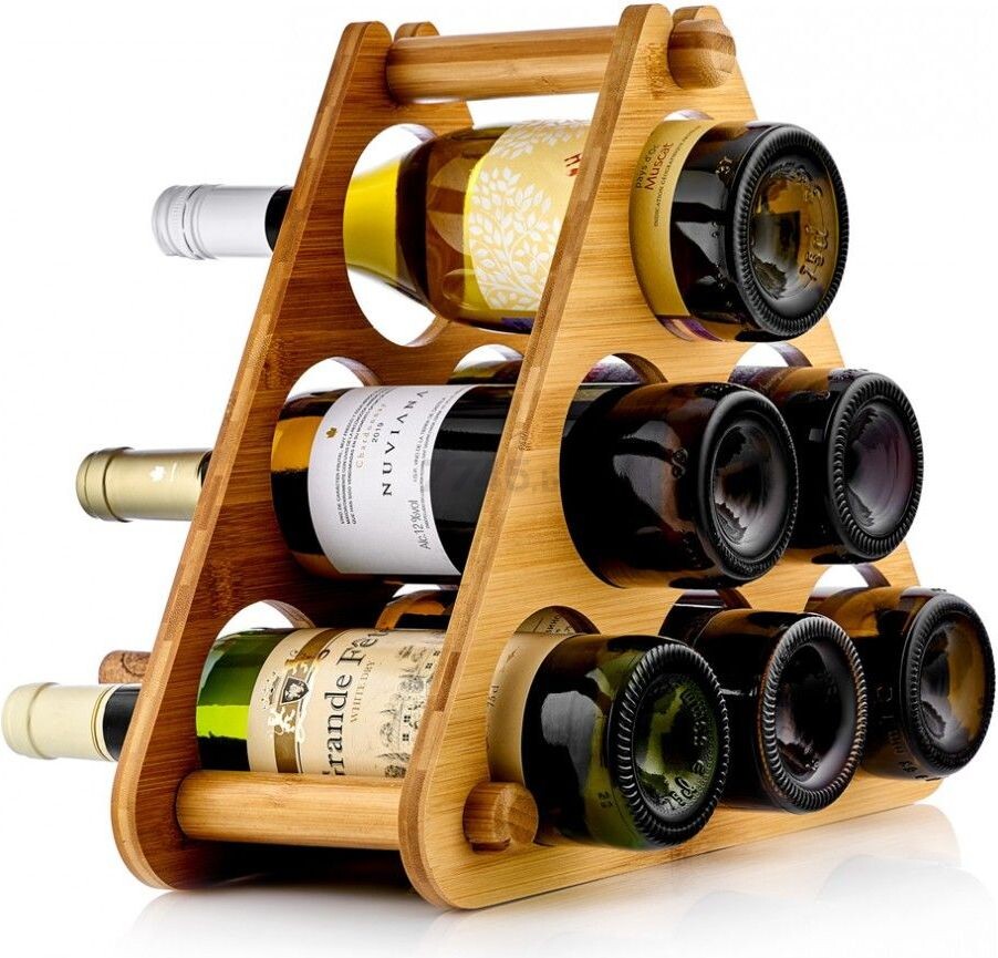 Подставка для бутылок WALMER Wine Time 36х17х31 см (W06361731)