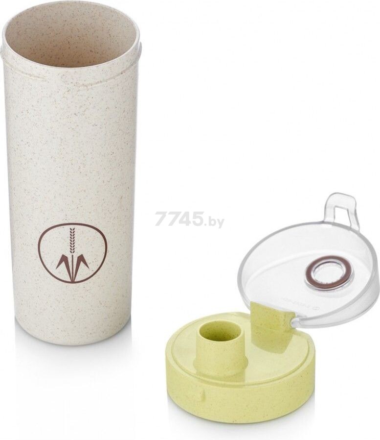 Бутылка для воды WALMER Eco Bottle 400 мл зелёный (W24201806) - Фото 2