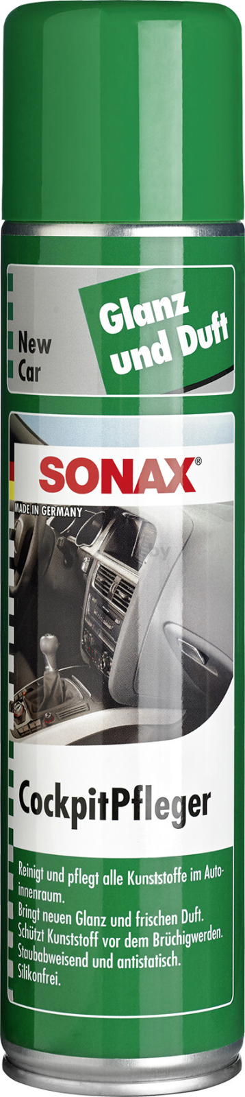 Очиститель приборной панели SONAX Cockpit Spray Новая машина 400 мл (356300)