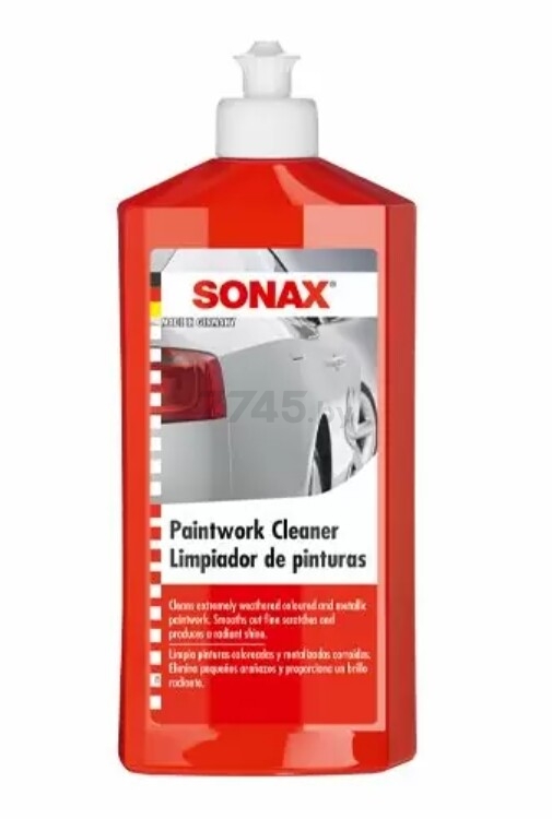 Полироль SONAX Paintwork Cleaner 500 мл (302200)